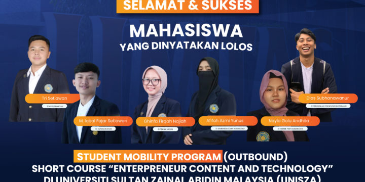 Selamat dan Sukses! Enam Mahasiswa UMTAS Lolos Short Course di Universiti Sultan Zainal Abidin Malaysia